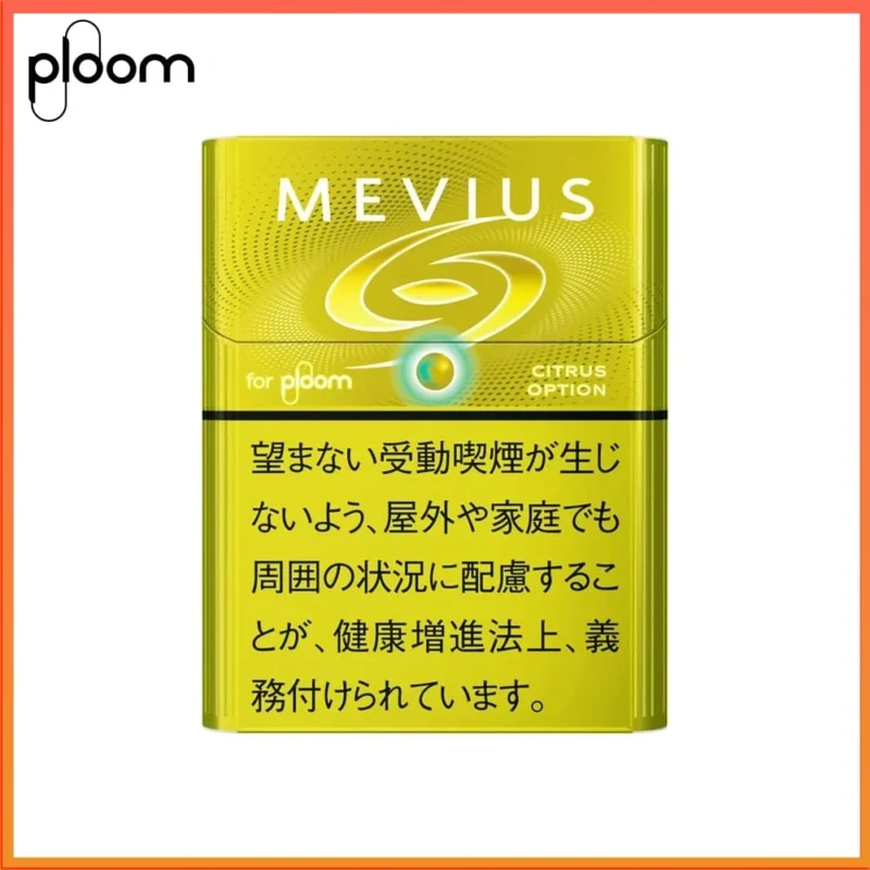 Ploom x AURA MEVIUS Citrus Option檸檬爆珠煙彈