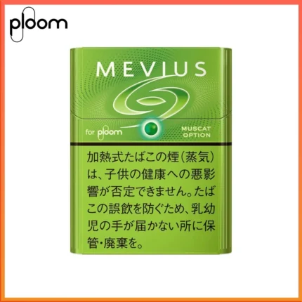 Ploom x AURA MEVIUS MUSCAT OPTION青提爆珠煙彈