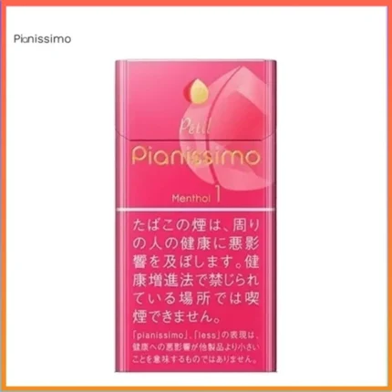 Pianissimo碧絲夢水蜜桃薄荷香煙1mg